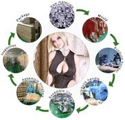 Hot custom realistic cheap sex doll vending machine huge ass high quality silicon adult sex dolls for men by AUTOMATICWOMAN